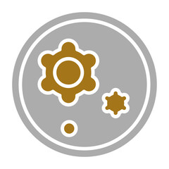 Petri Dish Icon Style