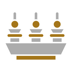Appetizer Icon Style