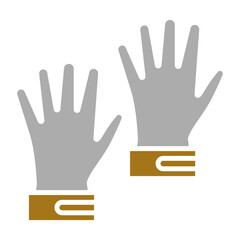 Obraz premium Gloves Icon Style