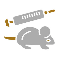 Genetic Modification Animals Icon Style
