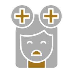 Brain Health Icon Style