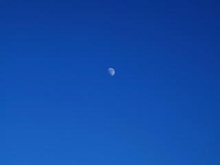 Luna in blu