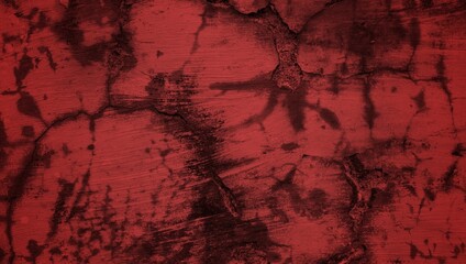 old wall background with horror theme, peeling wall surface in the form of abstract art, old wall cracked and broken