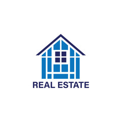 real estate icon. illustration real estate logo vector