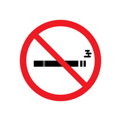 Sign no smoking