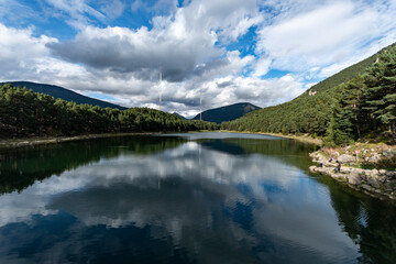 lake in the mountains