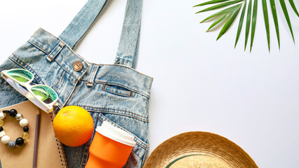 bag with accessories