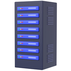 Hosting 3D icon