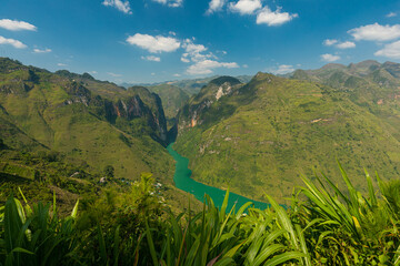 Magnificent ravine in Vietnam