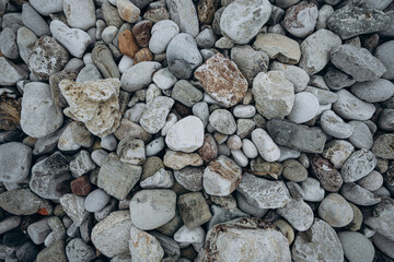 stones on the beach