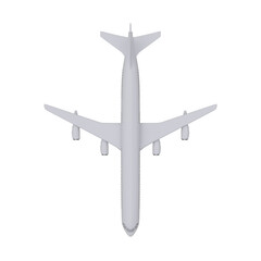 Fototapeta na wymiar Long range passenger aircraft
