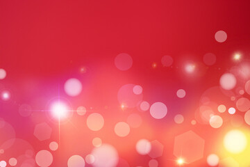 Hintergrund in Rot mit Bokeh