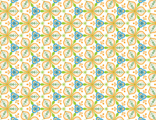 seamless pattern with flowers