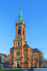 Fototapeta na wymiar St. John Church, Dusseldorf, Germany