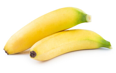 Fototapeta na wymiar banana fruit isolated on white background