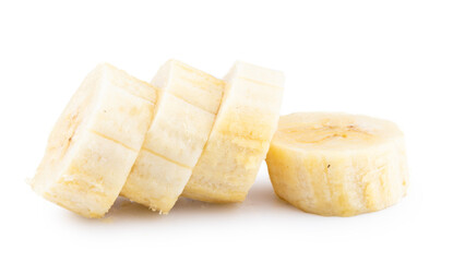 banana fruit isolated on white background