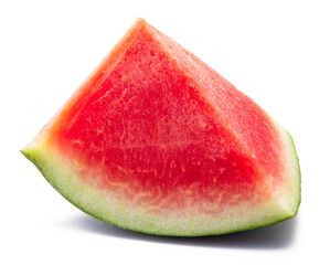 Watermelon fruit isolated on white background
