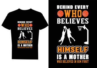 Basketball T-Shirt design