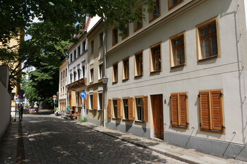 Fototapeta na wymiar Gasthaus zur Letzten Instanz in der Berliner Waisenstraße