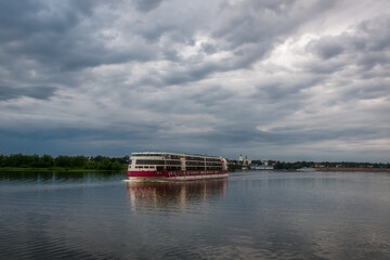 boat on the river
