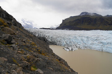 Skaftafell Glacier, Freysnesvegur., Iceland
