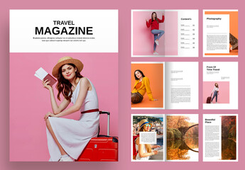 Travel Magazine Layout