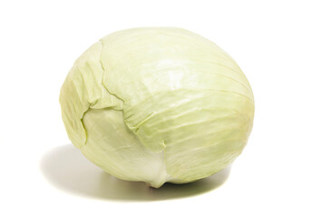 Obraz na płótnie Canvas Fresh cabbage isolated on white background