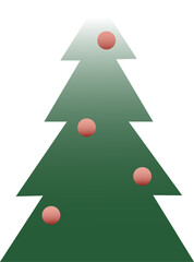 Geometric christmas tree