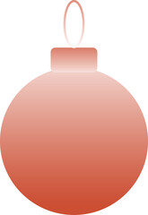 Christmas bauble element