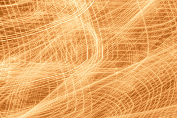 abstract tangled tracks of lights background