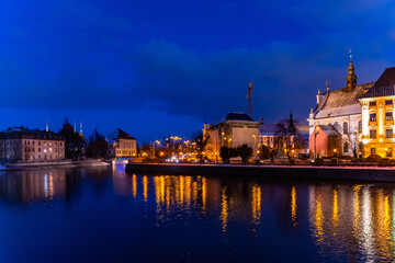 Obraz premium Name of Jesus Church. Europe, Poland, Wroclaw.