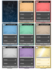 Trading Card Game Base Template