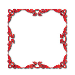 Frame, in the style of an ornament, Vector illustration eps 10, Art.	