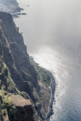 steep coast at Cabo Girao, Madeira