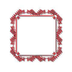 Obraz premium Frame, in the style of an ornament, Vector illustration eps 10, Art. 