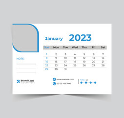 2023 calendar happy new year design