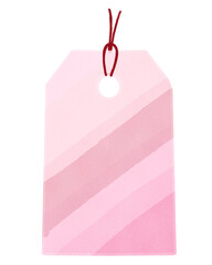 Pink paper tag  , Price tag