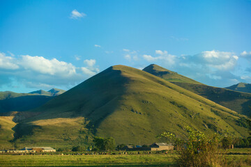 Amazing landscape at sunset time, Armenia