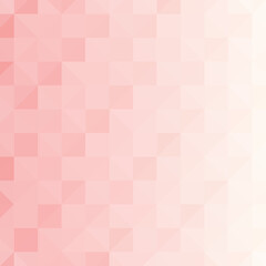 Fototapeta premium Pixel abstract mosaic background. Gradient design, illustration for website, card, poster, pink mosaic pixels.