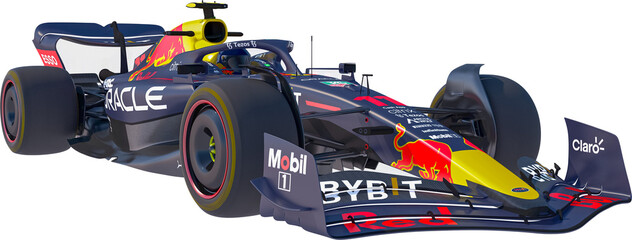 Obraz premium redbull rb18 car formula one f1 fia world champion season 2022