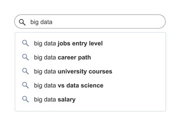 Big data education and career