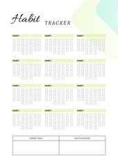 Habit Tracker Templates 06