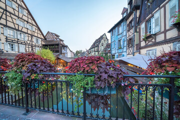 Half-timbered houses in Colmar, Alsace, France