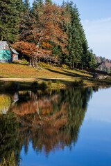 Obraz premium Purenli plateau and lake general image