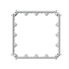 Frame, in the style of an ornament, Vector illustration eps 10, Art.	