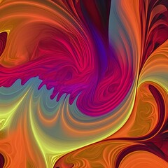 Obraz premium Abstract background. 2d illustration. Digital backdrop. Various colors image.