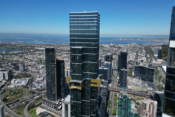Eureka Tower, Southbank, Melbourne central business district 