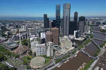 Eureka Tower, Southbank, Melbourne central business district  © burnstuff2003