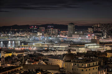 Fototapeta premium Port of Genoa