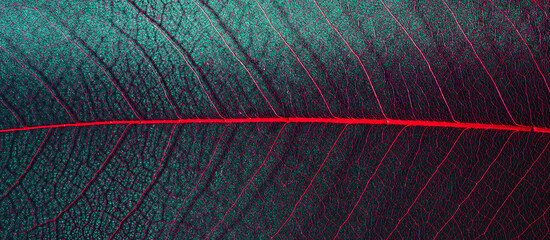 biophilic natural materials textured background. skeleton leaf template for text and design. macro photography